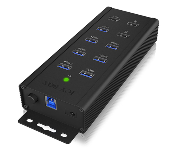 ICY BOX HUB USB-B - 10x USB-A (7x USB 3.2 Gen1) - 1265614 - zdjęcie